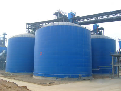 让胡路水泥钢板库改造