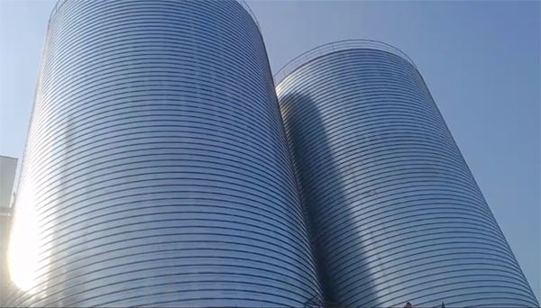 让胡路2座混凝土高架卷板仓