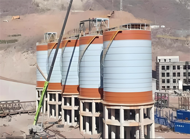 让胡路高架钢板仓