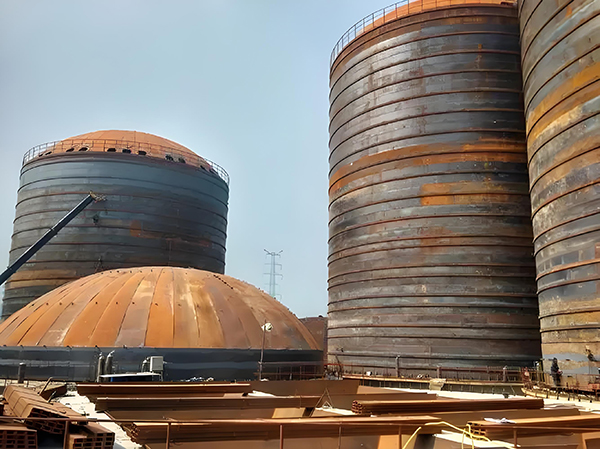 让胡路焦粉钢板仓